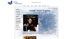 Desktop Screenshot of jerry-logston.virtualmemorials.com